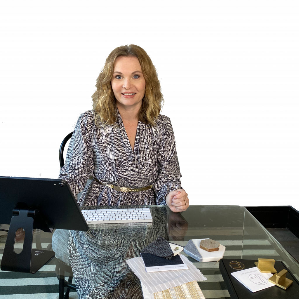 Maria at desk with background removed